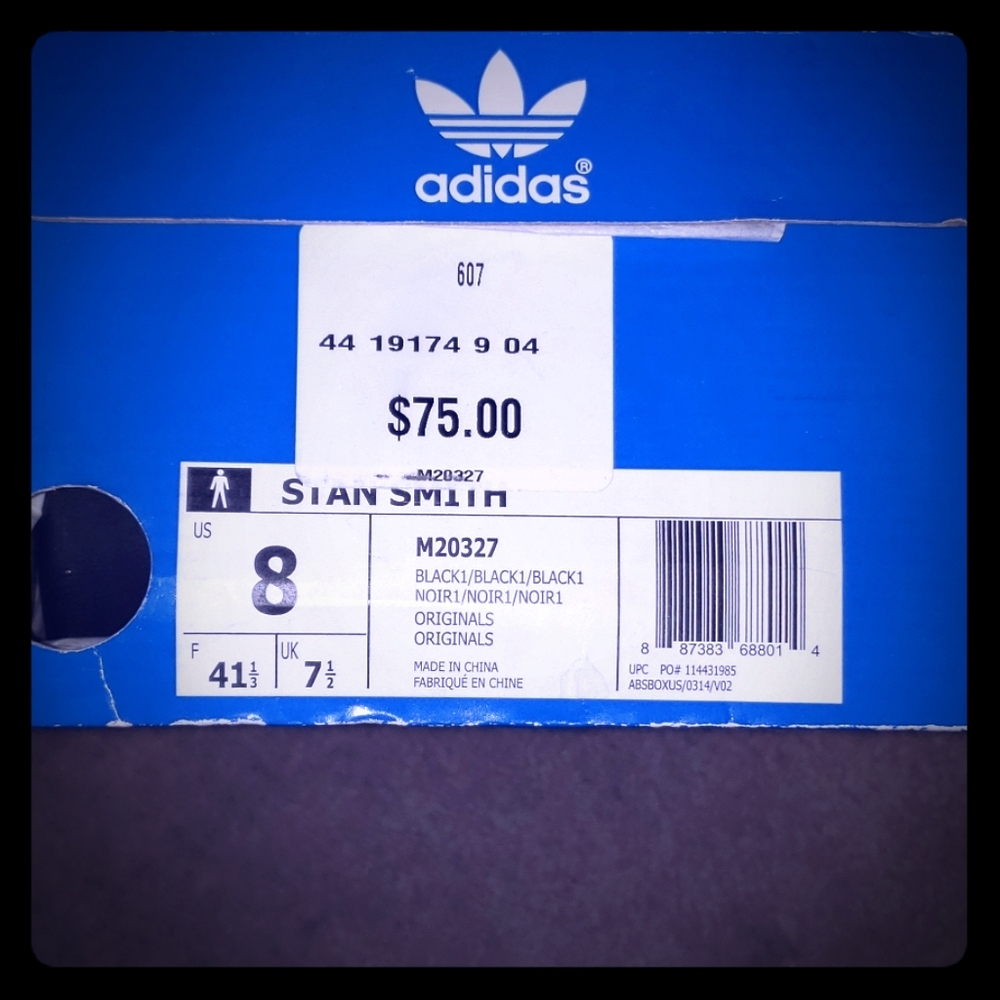 Mens Black Stan Smith